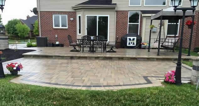 Install a Brick Paver Patio in Oakland County